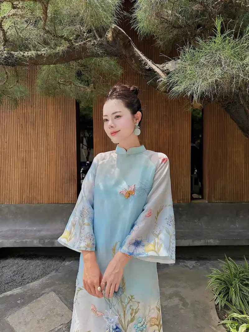 ảnh gái mặc áo dài đẹp