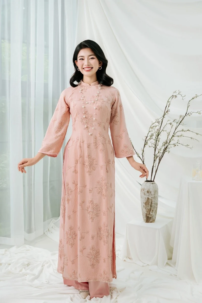 ảnh gái xinh mặc áo dài hd