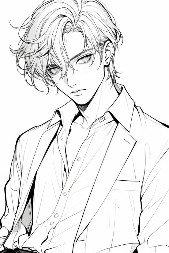 Ảnh trai anime phong cách