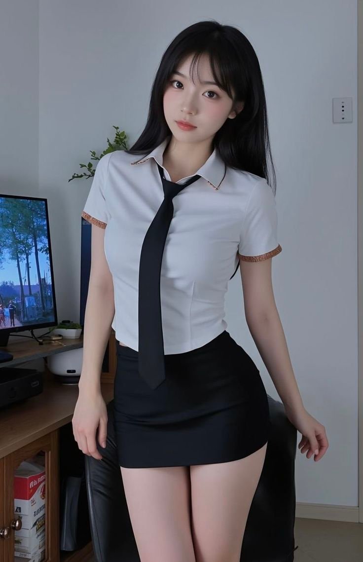 ảnh gái xinh công sở nhẹ nhàng