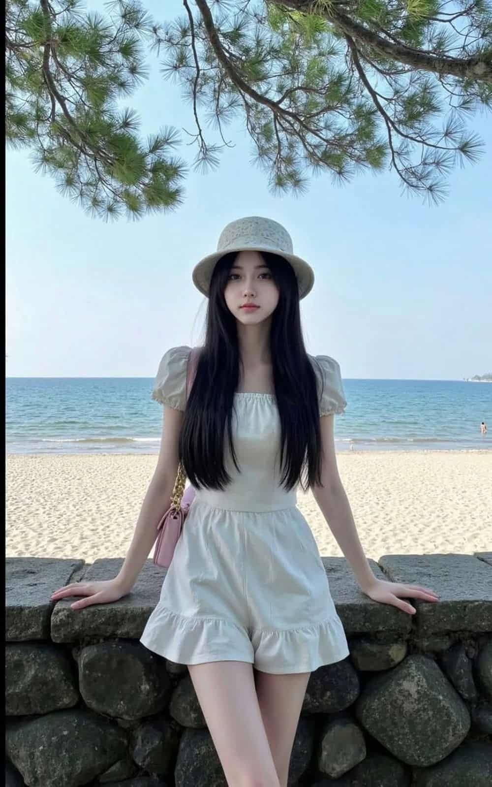 ảnh gái xinh da trắng tươi