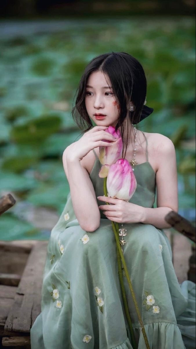 ảnh gái xinh mặc yếm