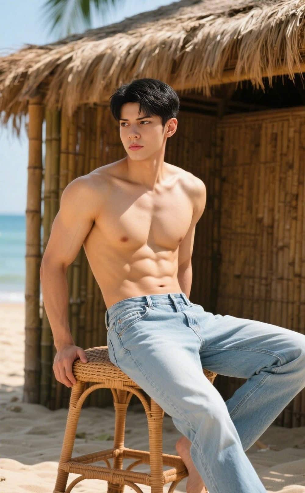 ảnh trai đẹp sáu múi cuốn hút