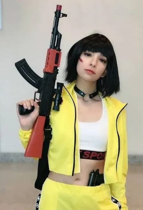 gái xinh cosplay free fire ngầu