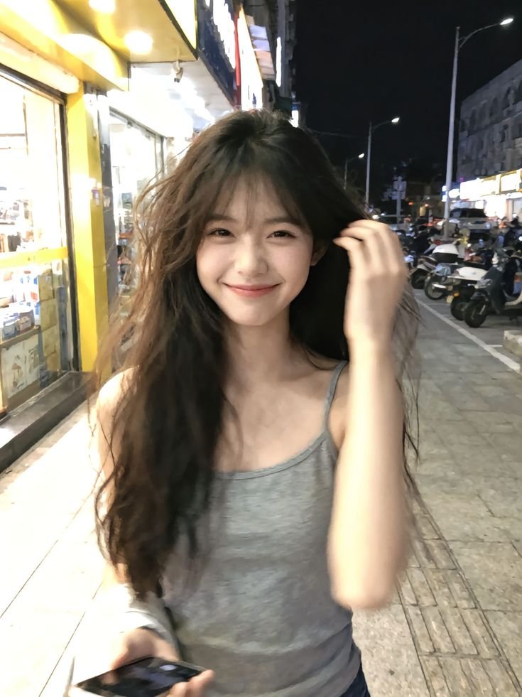 gái xinh cười duyên thật xinh