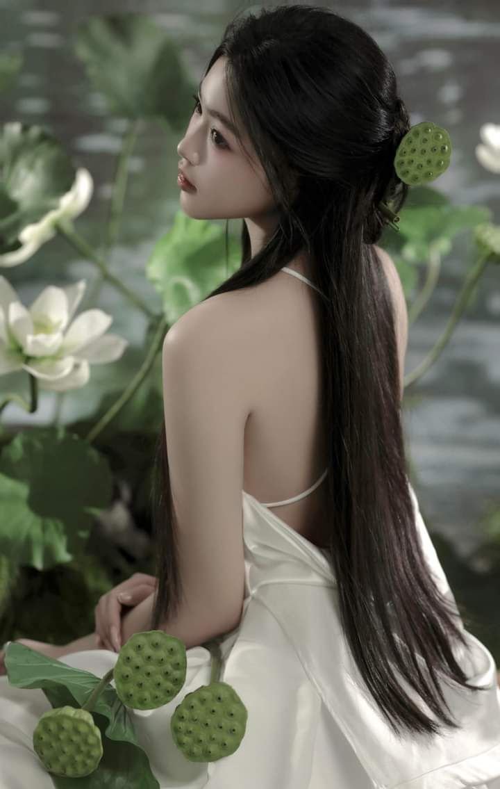 gái xinh dễ thương mặc yếm