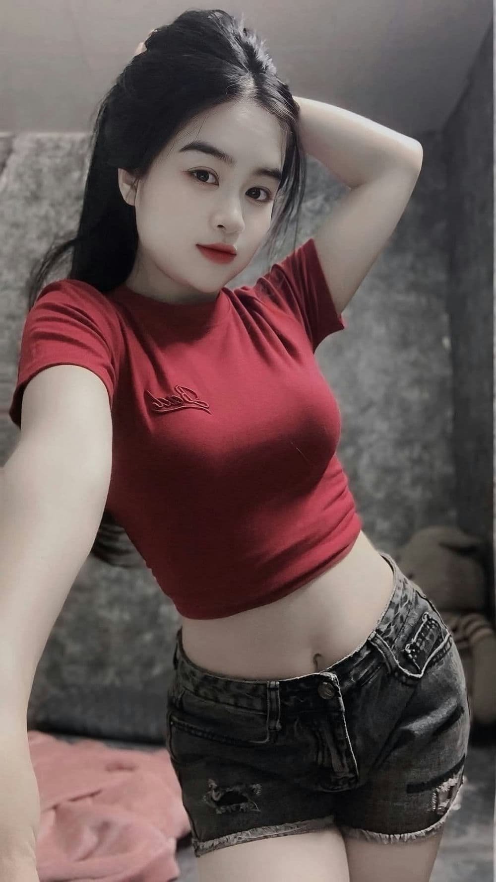 hình ảnh gái xinh dịu dàng