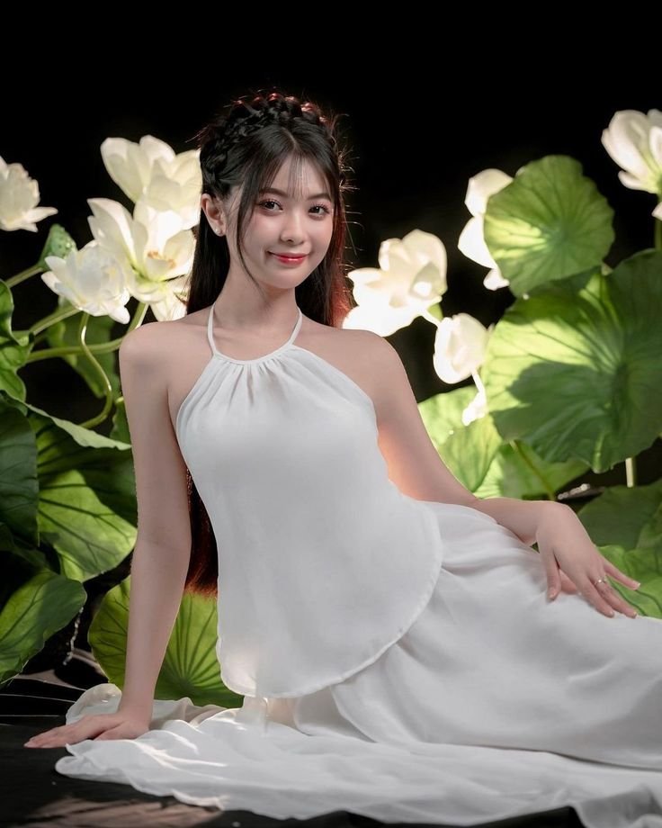 hình gái xinh mặc yếm