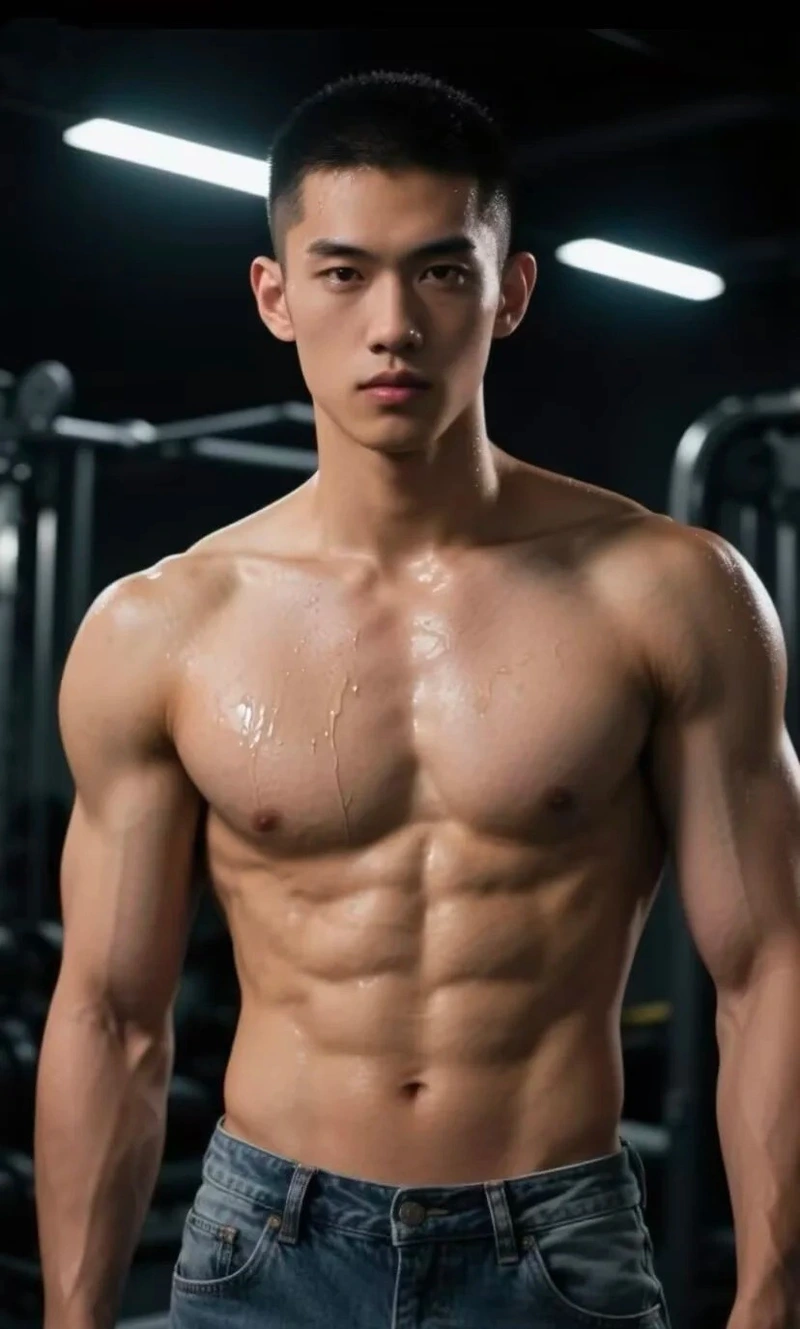 trai đẹp 6 múi trung quốc lanh lung