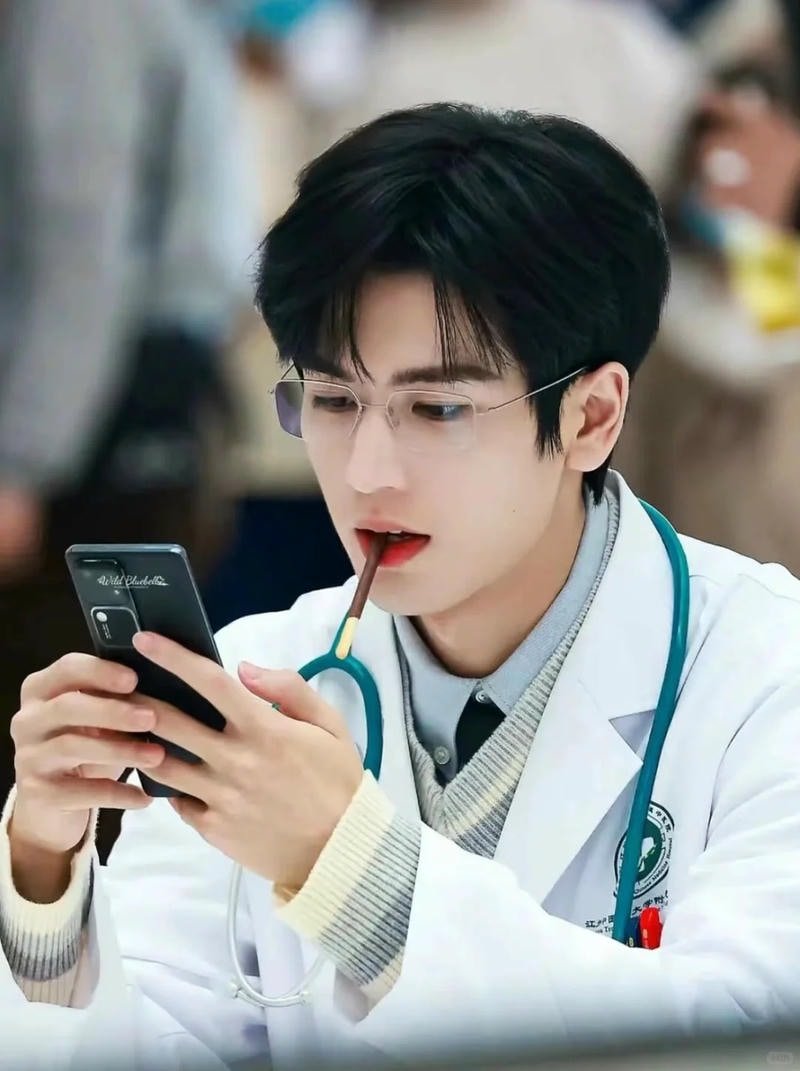 Ngắm ảnh trai đẹp đeo kính thu hút