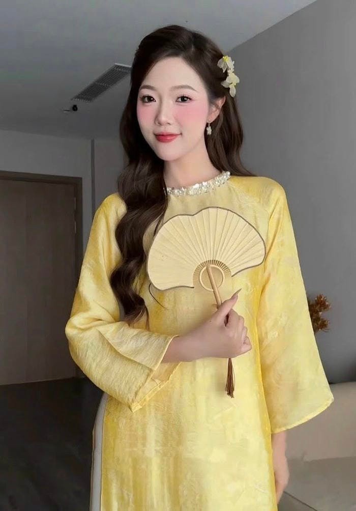 gái xinh áo dài tết đẹp độc