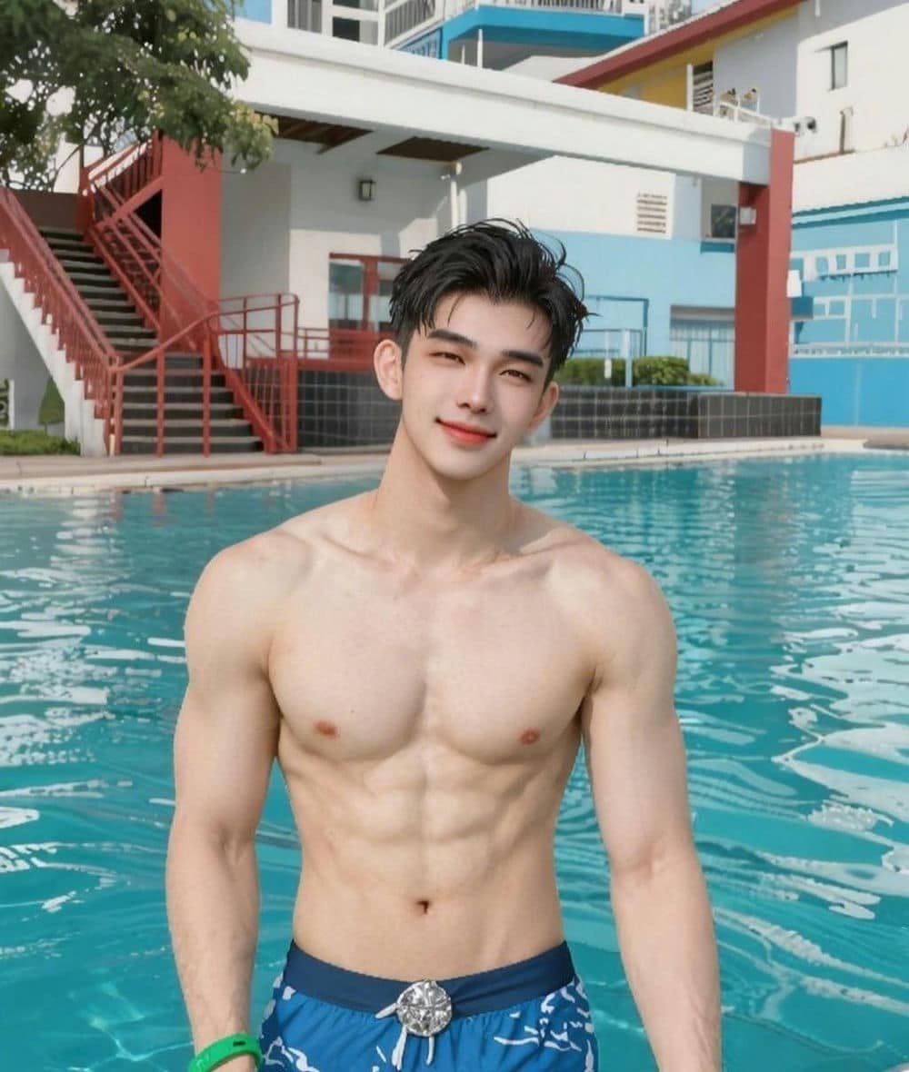 Ảnh trai đẹp 6 múi gym