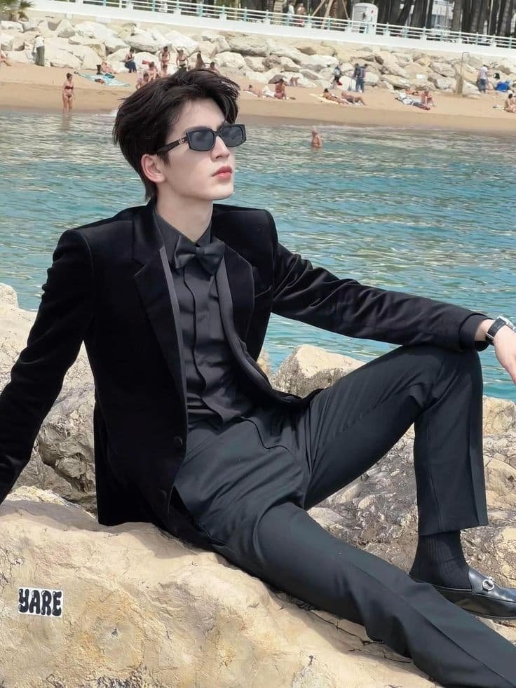 Ảnh trai đẹp đeo kính style