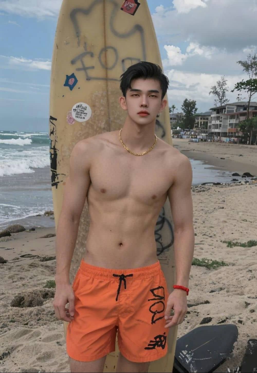 Ảnh trai đẹp ngầu đời thường