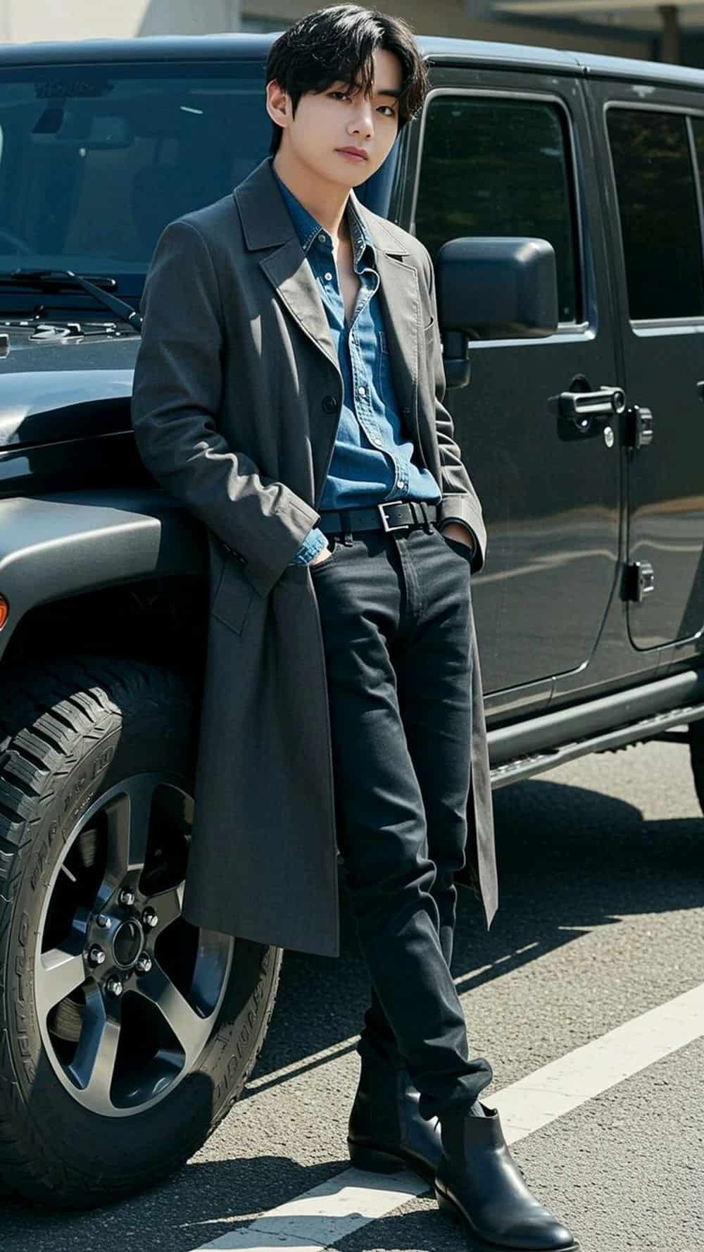 Ảnh v bts style thời trang