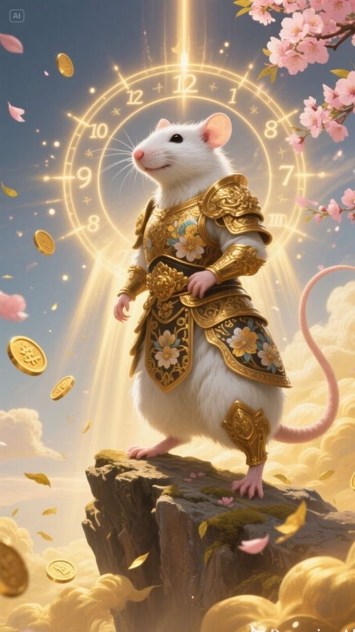 hình nền 12 con giáp dễ thương