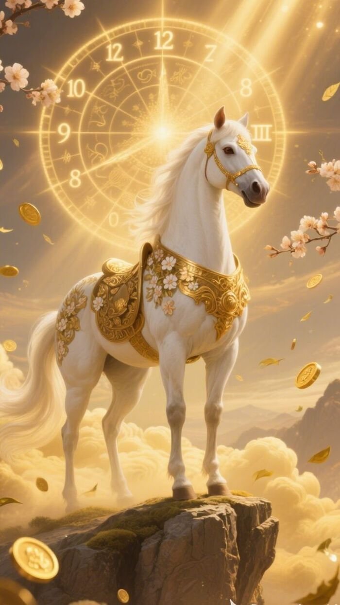 hình nền 12 con giáp nền sáng