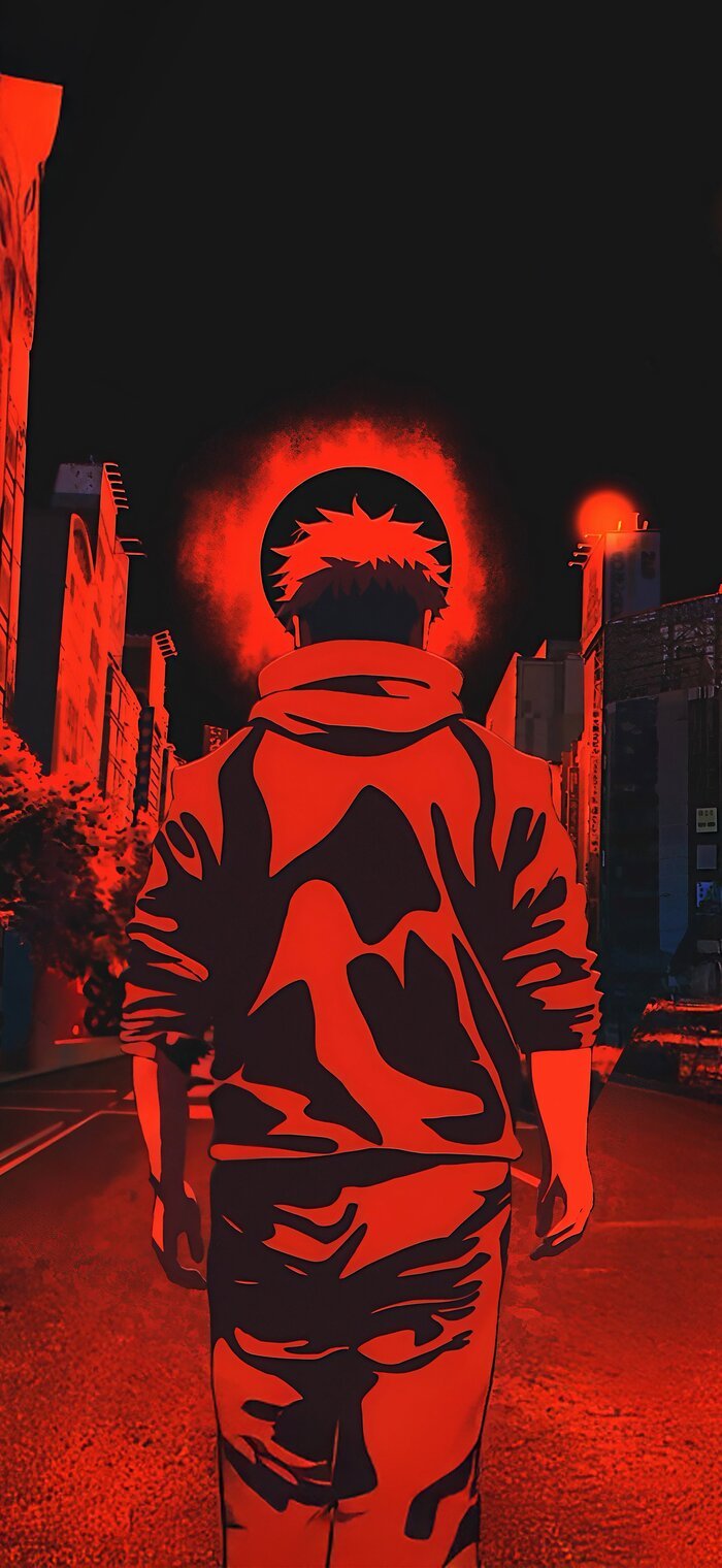 hình nền anime ngầu nền đen