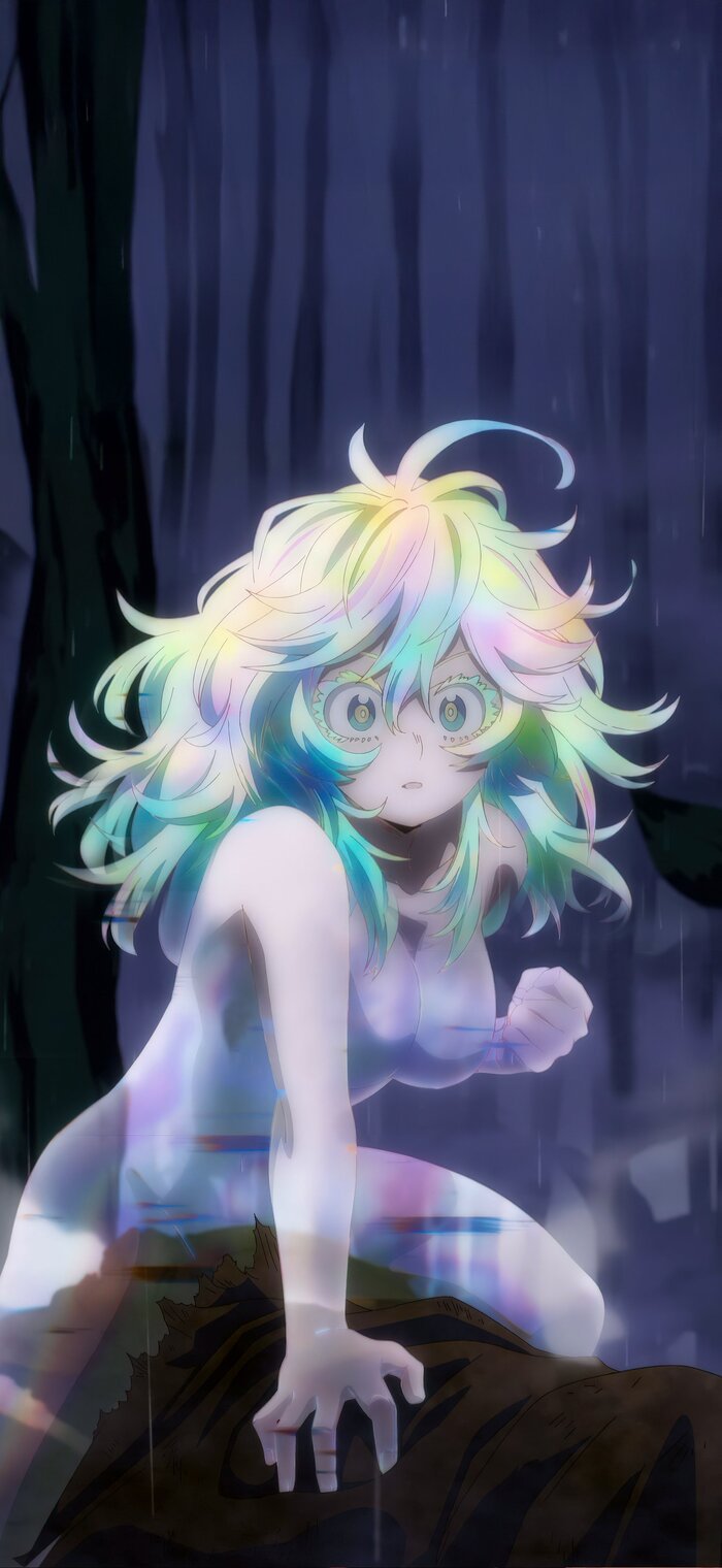 hình nền anime nữ nền sáng