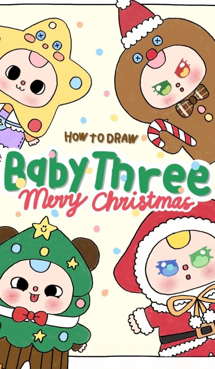 hình nền babythree cute