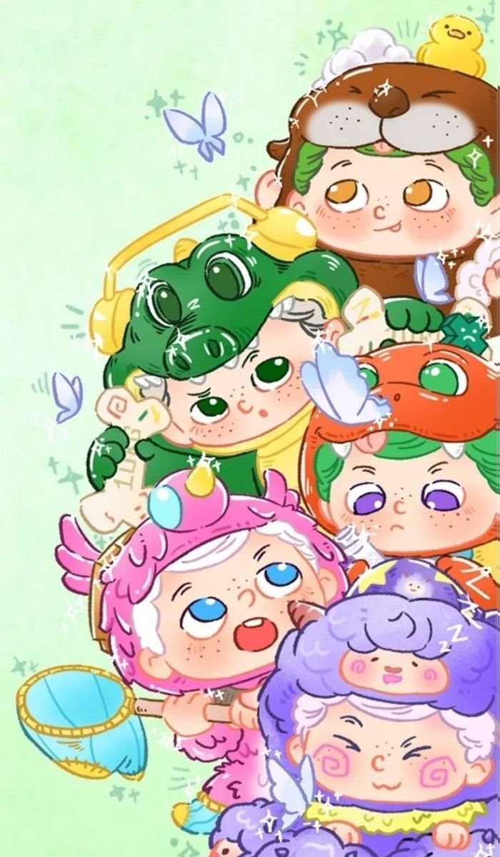 hình nền babythree nhẹ nhàng