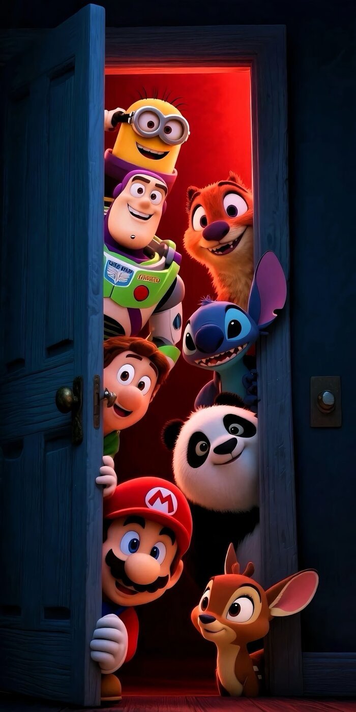 hình nền cute hoạt hình disney