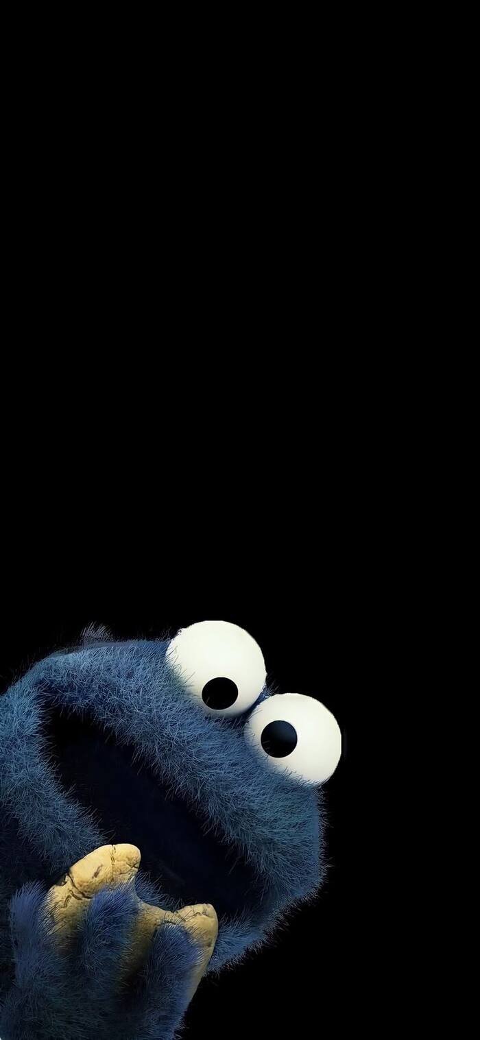 hình nền cute phong cách kawaii nền đen