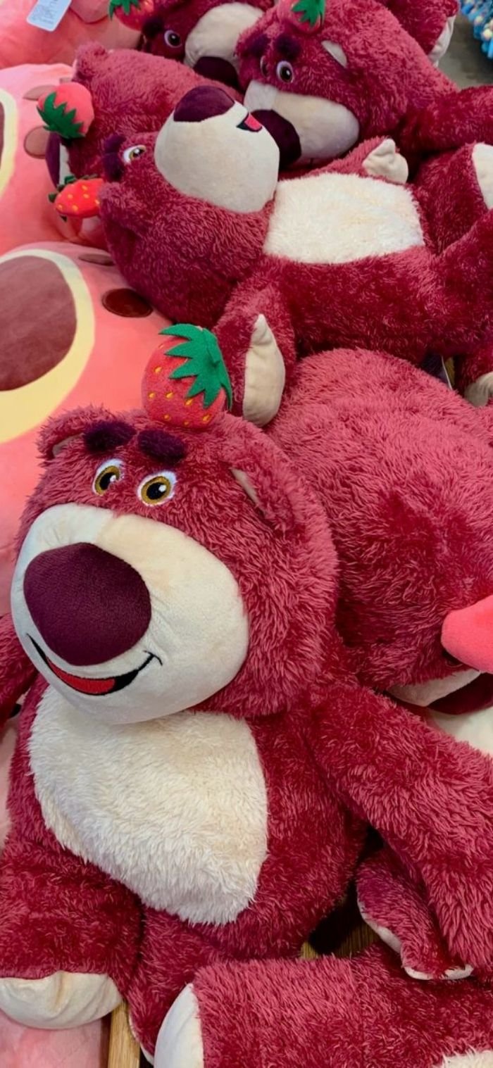 hình nền gấu dâu đáng yêu