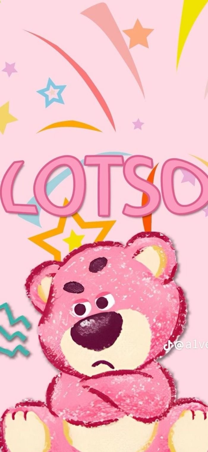 hình nền gấu dâu hoạt hình