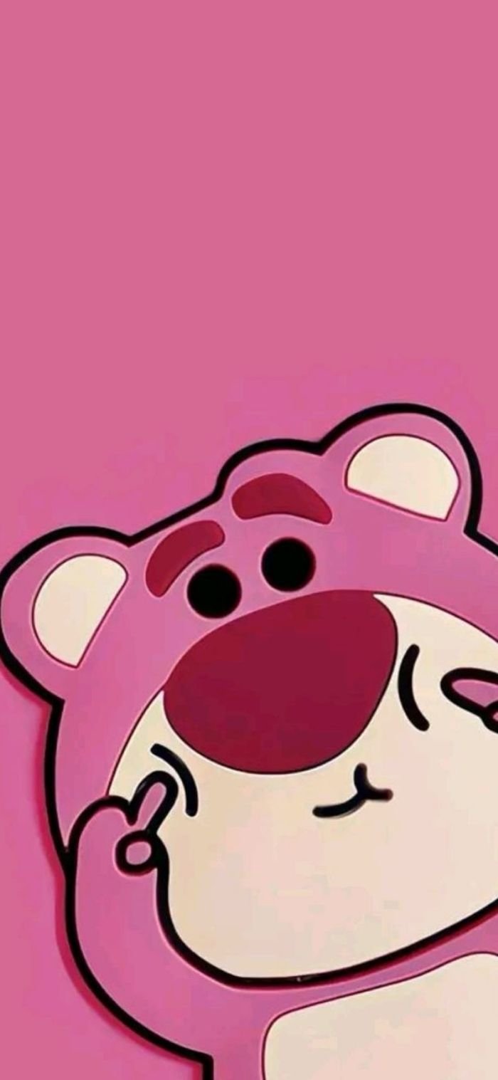 hình nền gấu dâu xu hướng mới