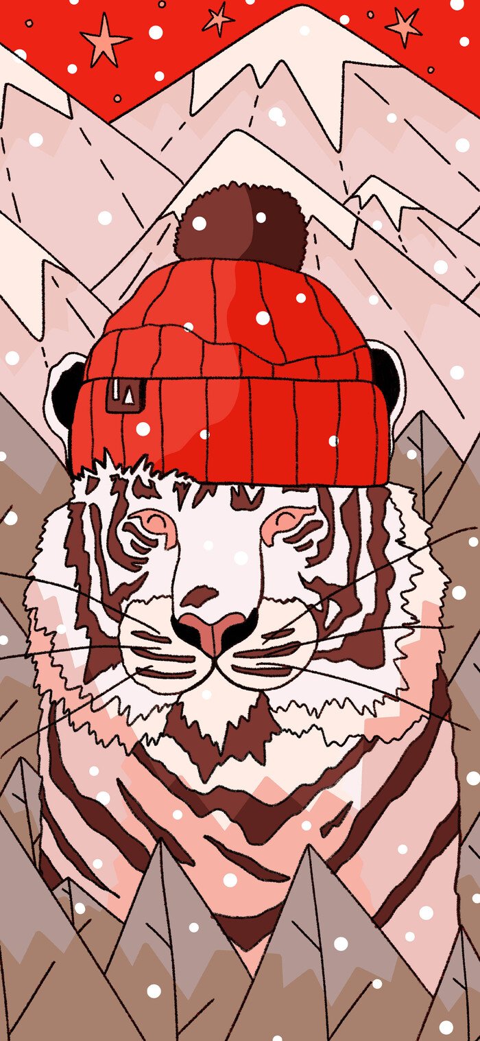 hình nền giáng sinh họa tiết đẹp