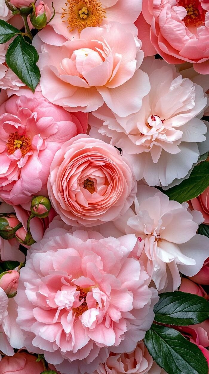 hình nền hoa mẫu đơn may mắn