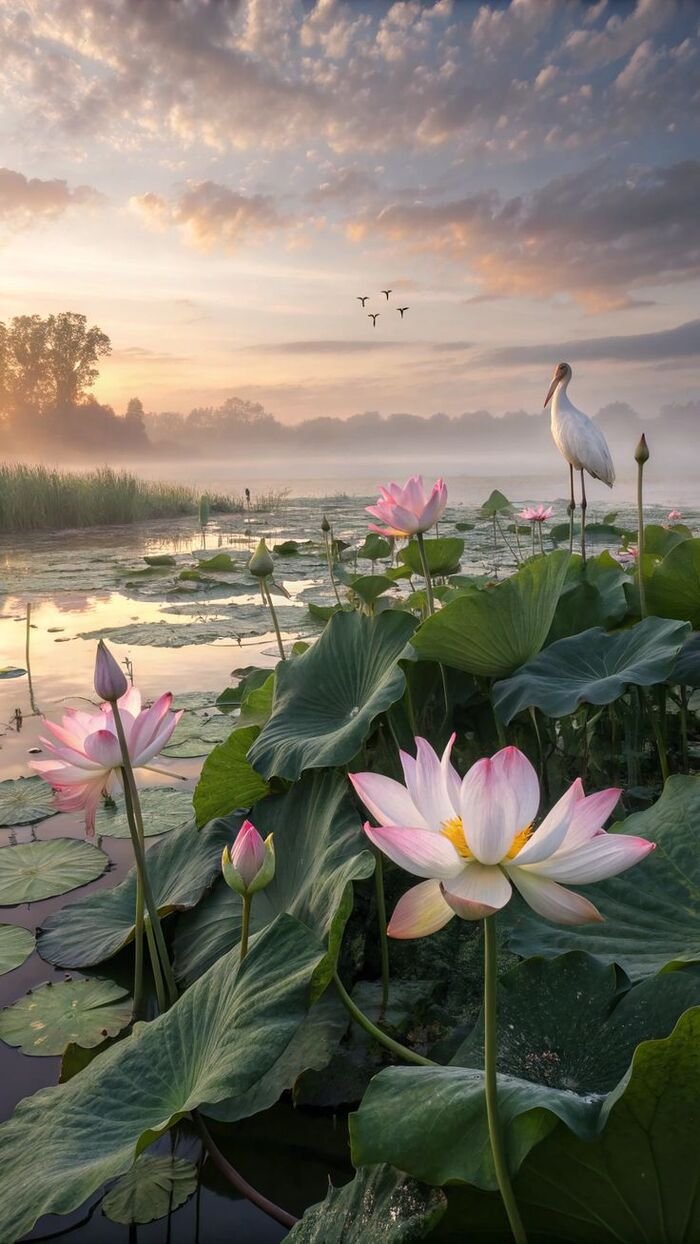 hình nền hoa sen đơn giản