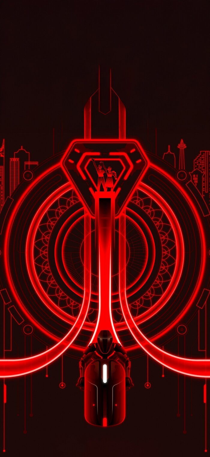 hình nền ios 18 đơn giản