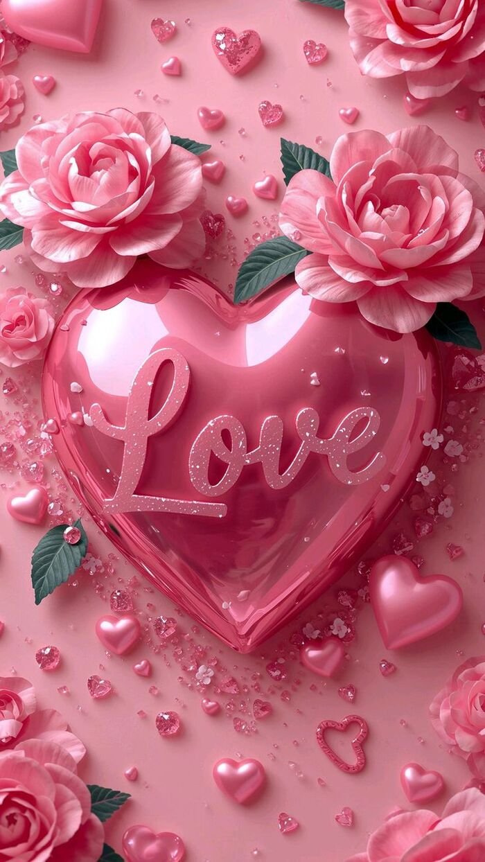 hình nền trái tim full hd