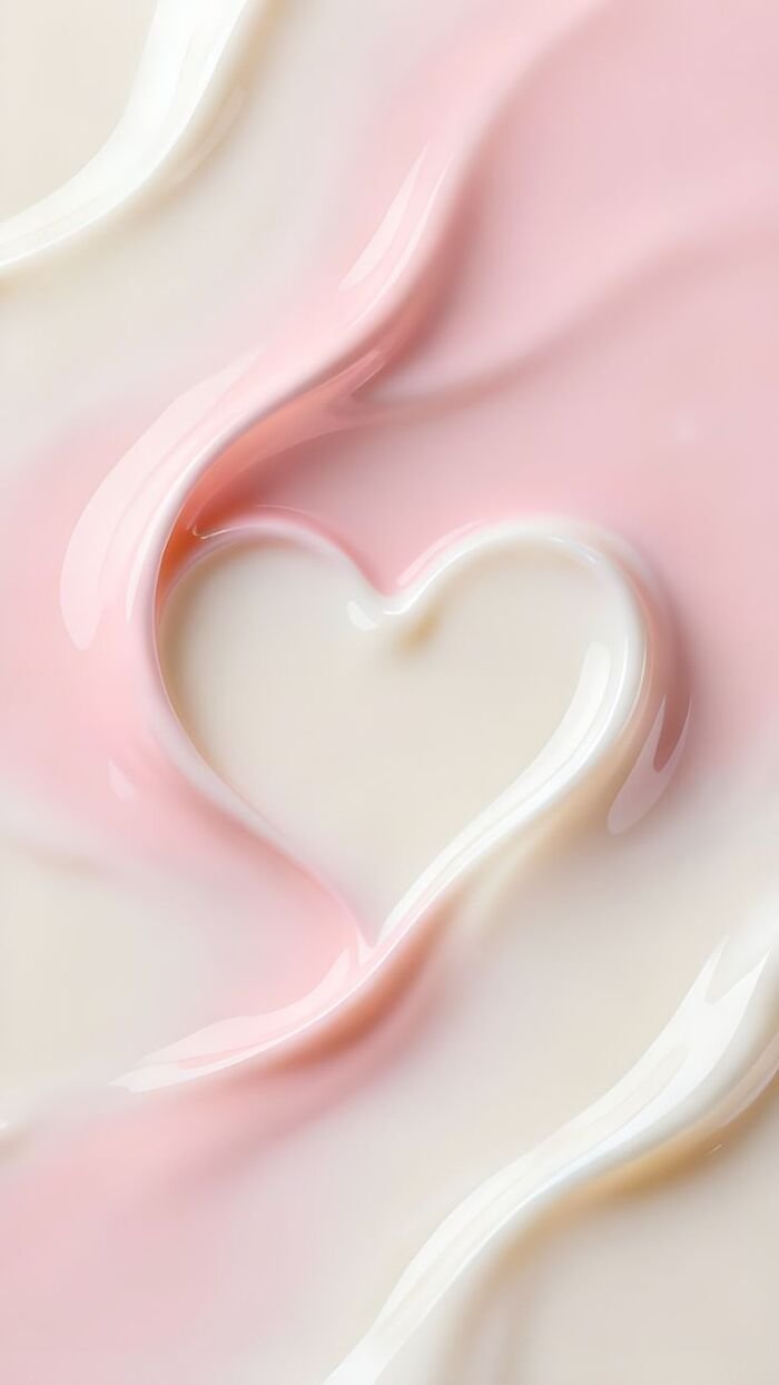 hình nền trái tim nền trắng