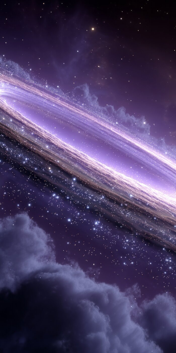 hình nền vũ trụ amoled