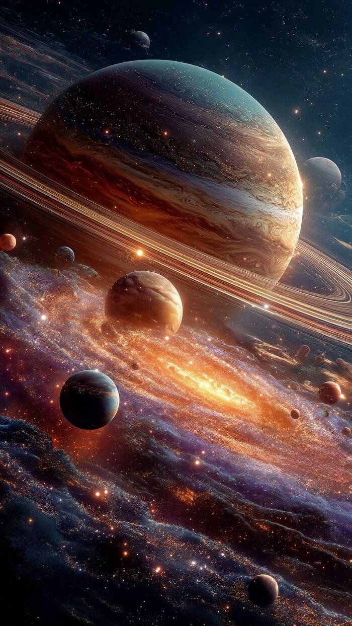 hình nền vũ trụ galaxy ngầu