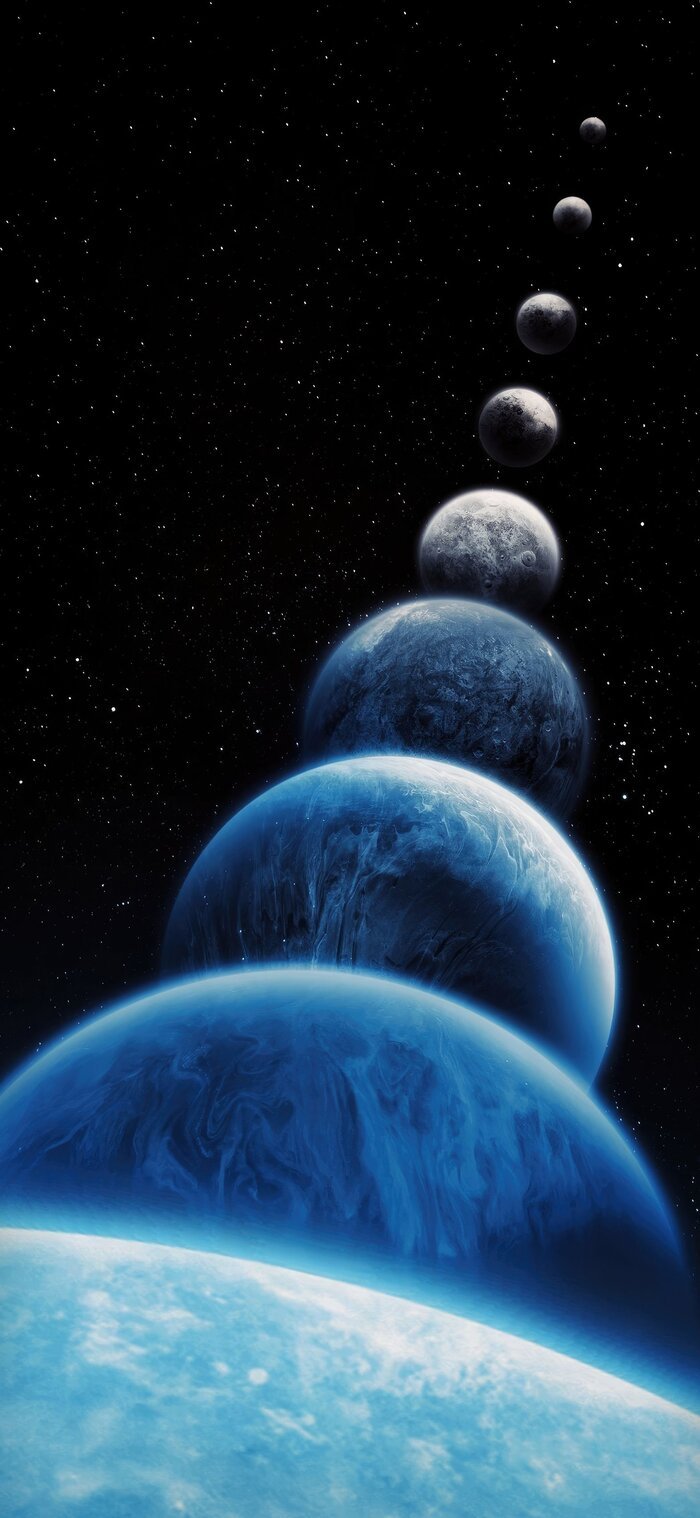 hình nền vũ trụ nghệ thuật