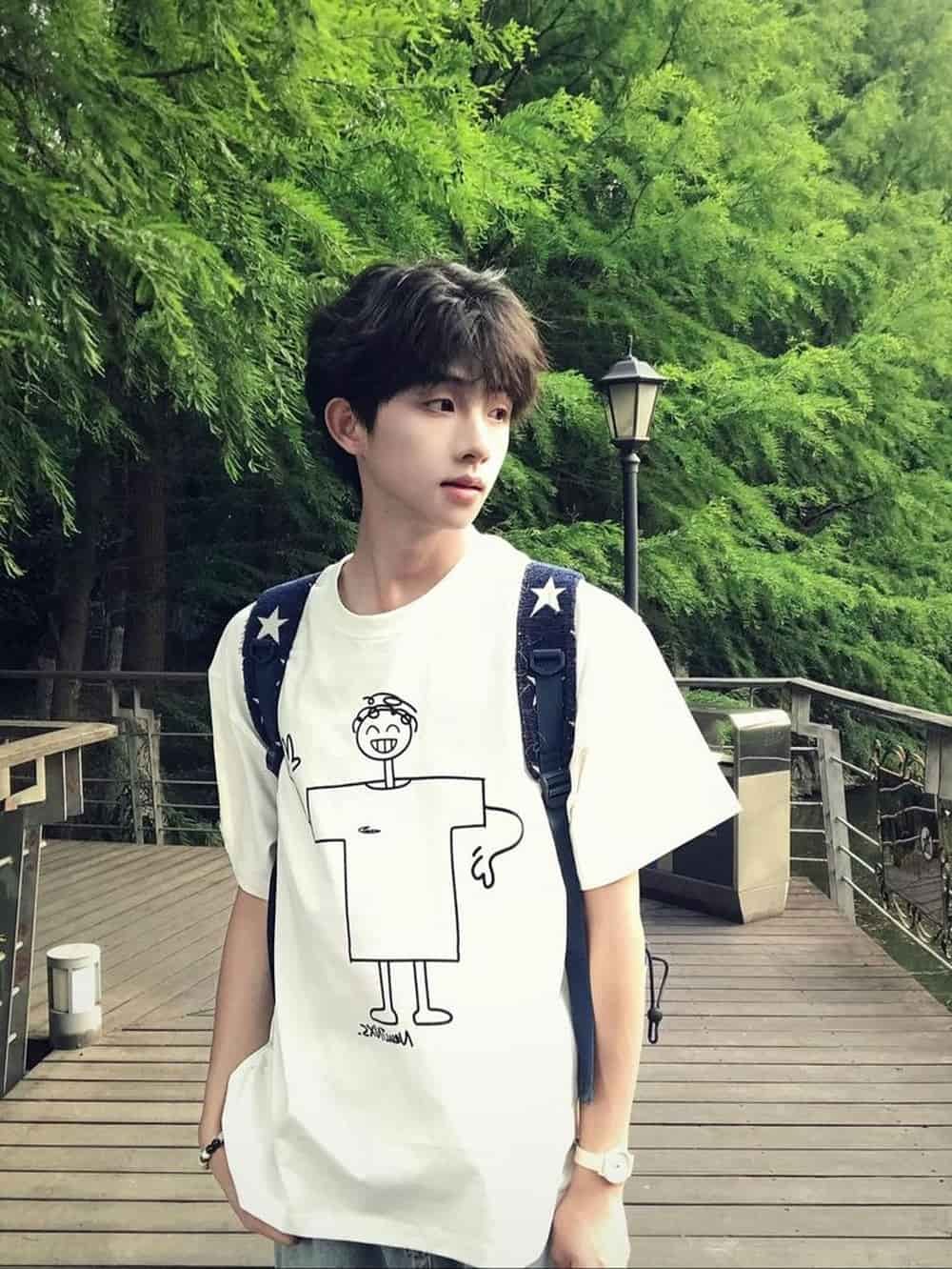 ảnh trai đẹp cute style đơn giản