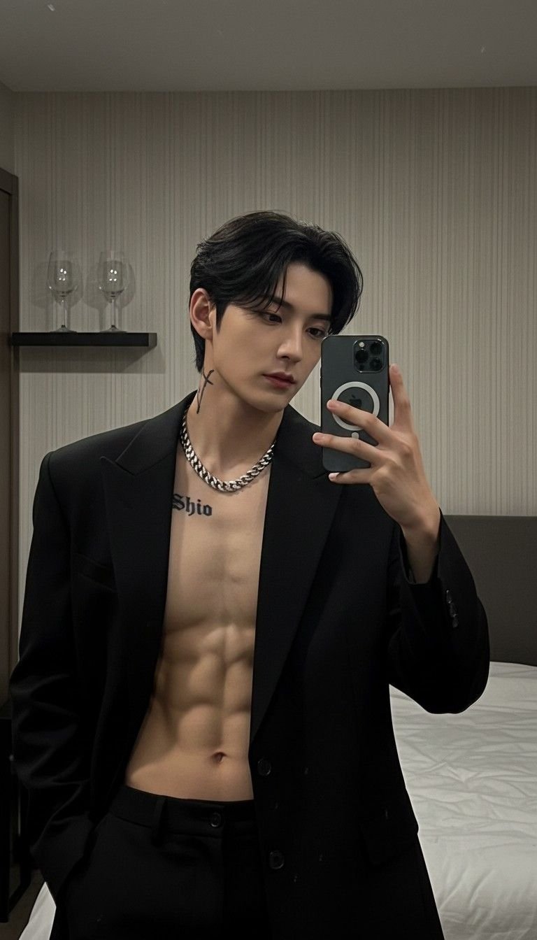 hình trai đẹp thần thái đỉnh