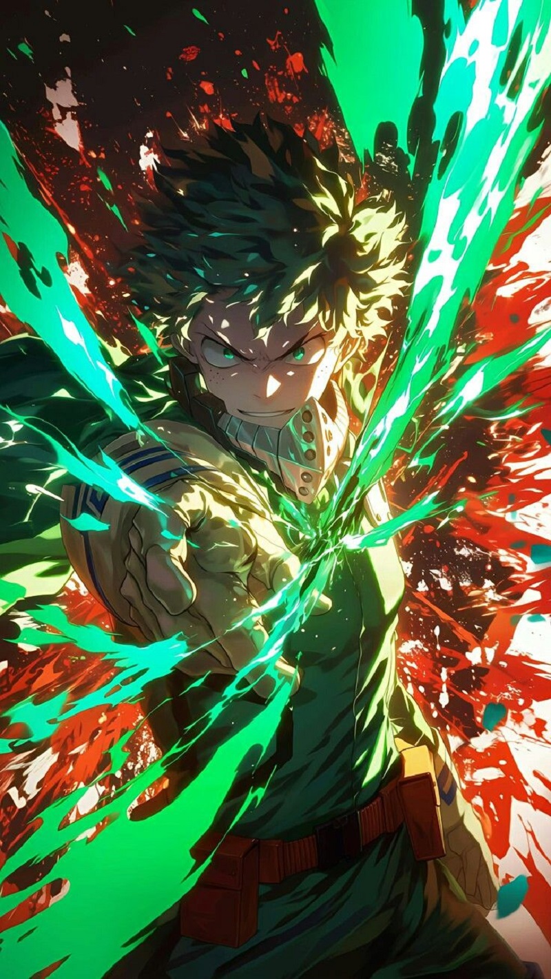 ảnh anime deku đẹp hd