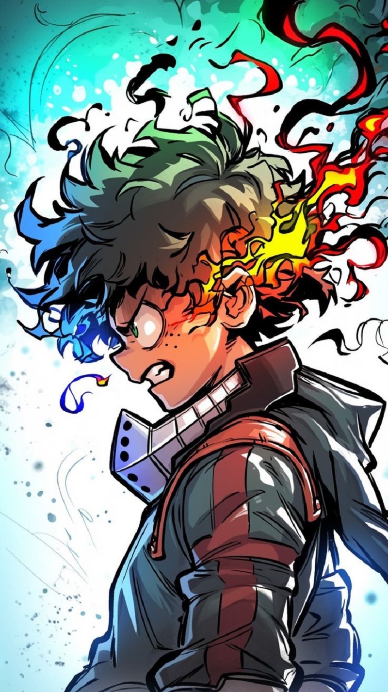 ảnh anime deku hình nền cực đẹp