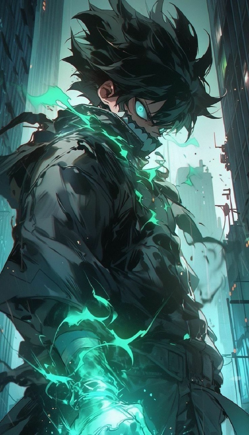 ảnh anime deku lạnh lùng