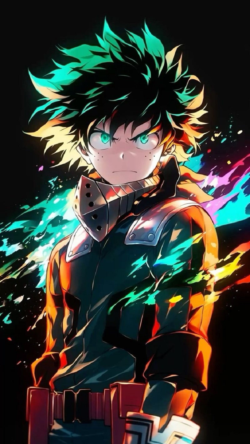 ảnh anime deku ngầu cute