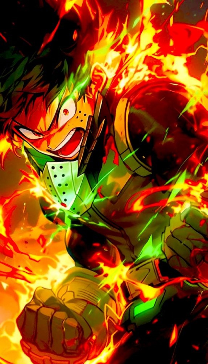 ảnh anime deku ngầu