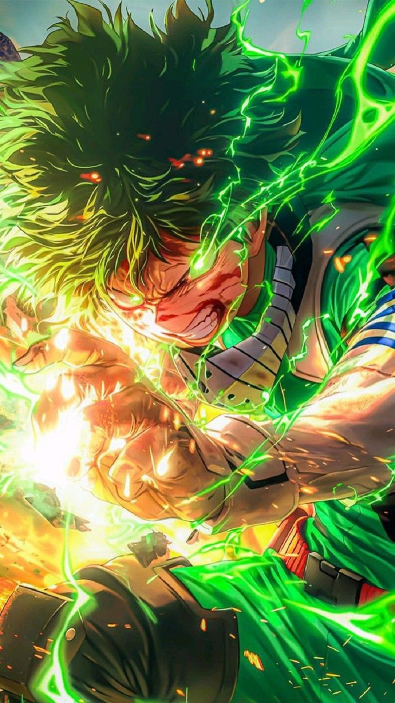 ảnh anime deku siêu đẹp 3d