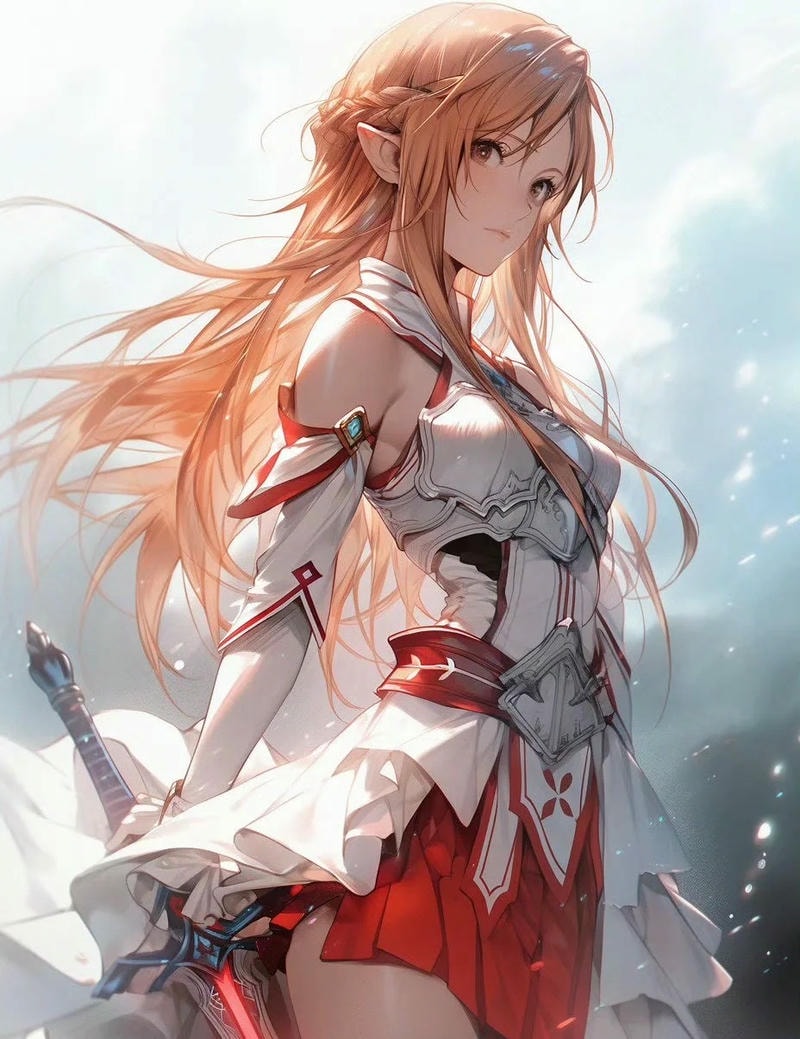 ảnh asuna yuuki cute