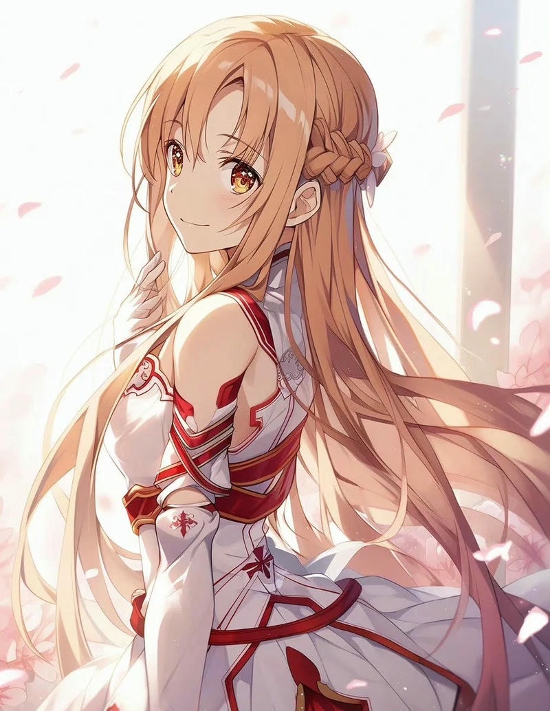 ảnh asuna yuuki đáng yêu