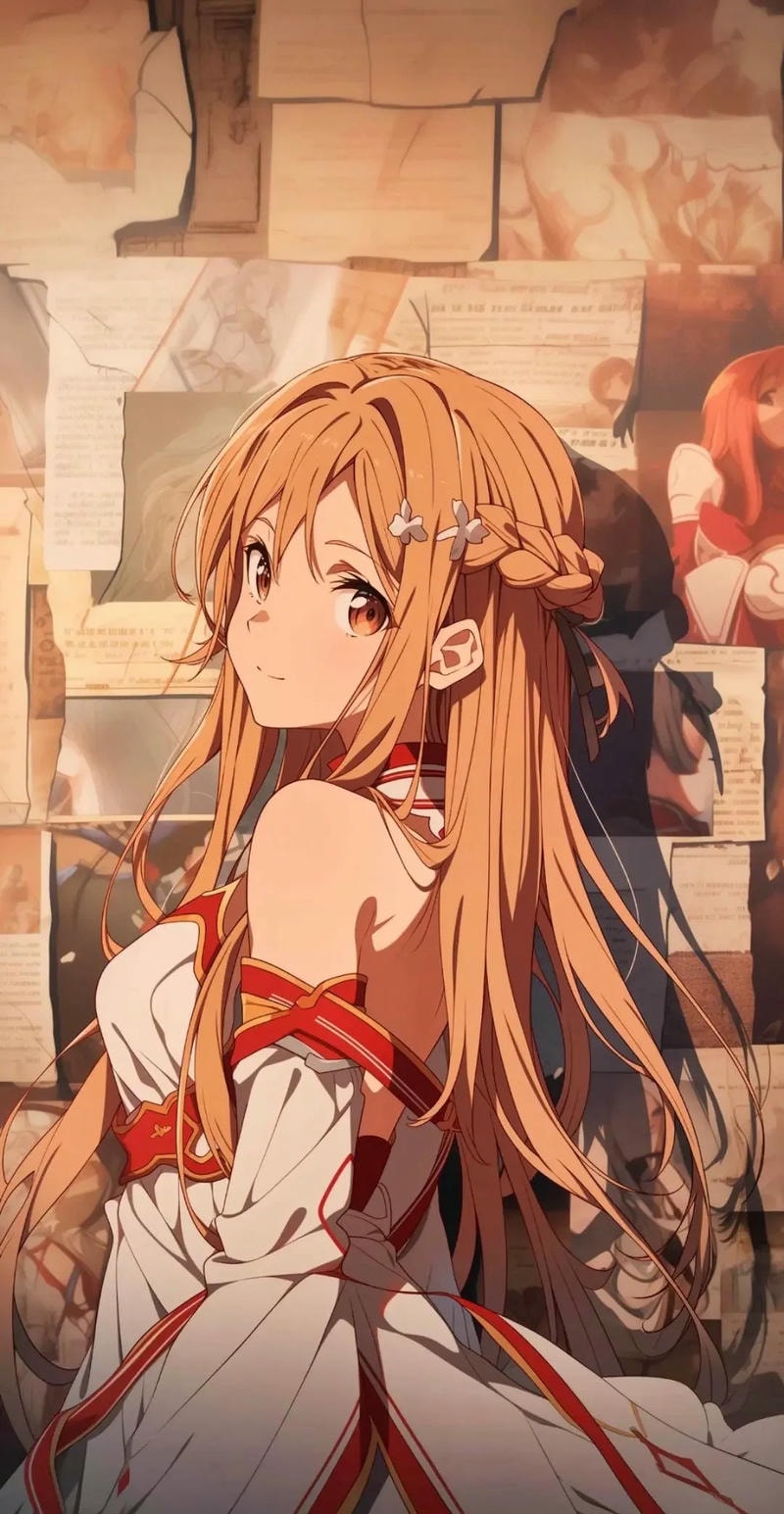 ảnh asuna yuuki hình nền